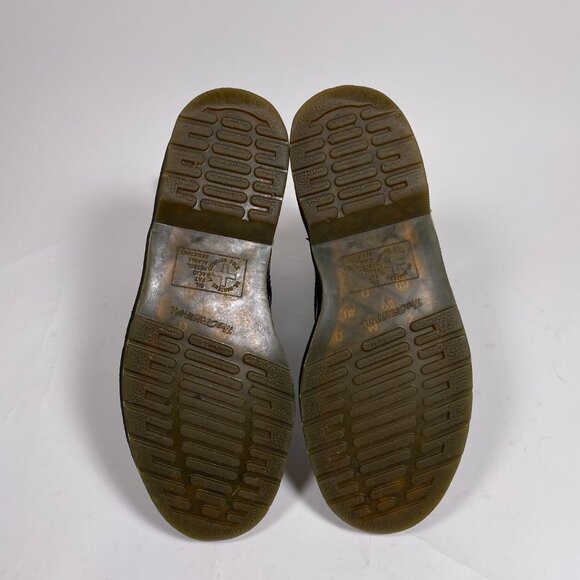 DR. MARTENS x MARC JACOBS Black Patent Leather Redux Grunge Boots - Picture 9 of 14